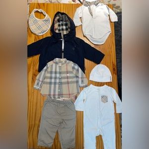 Burberry bundle set 3-6m